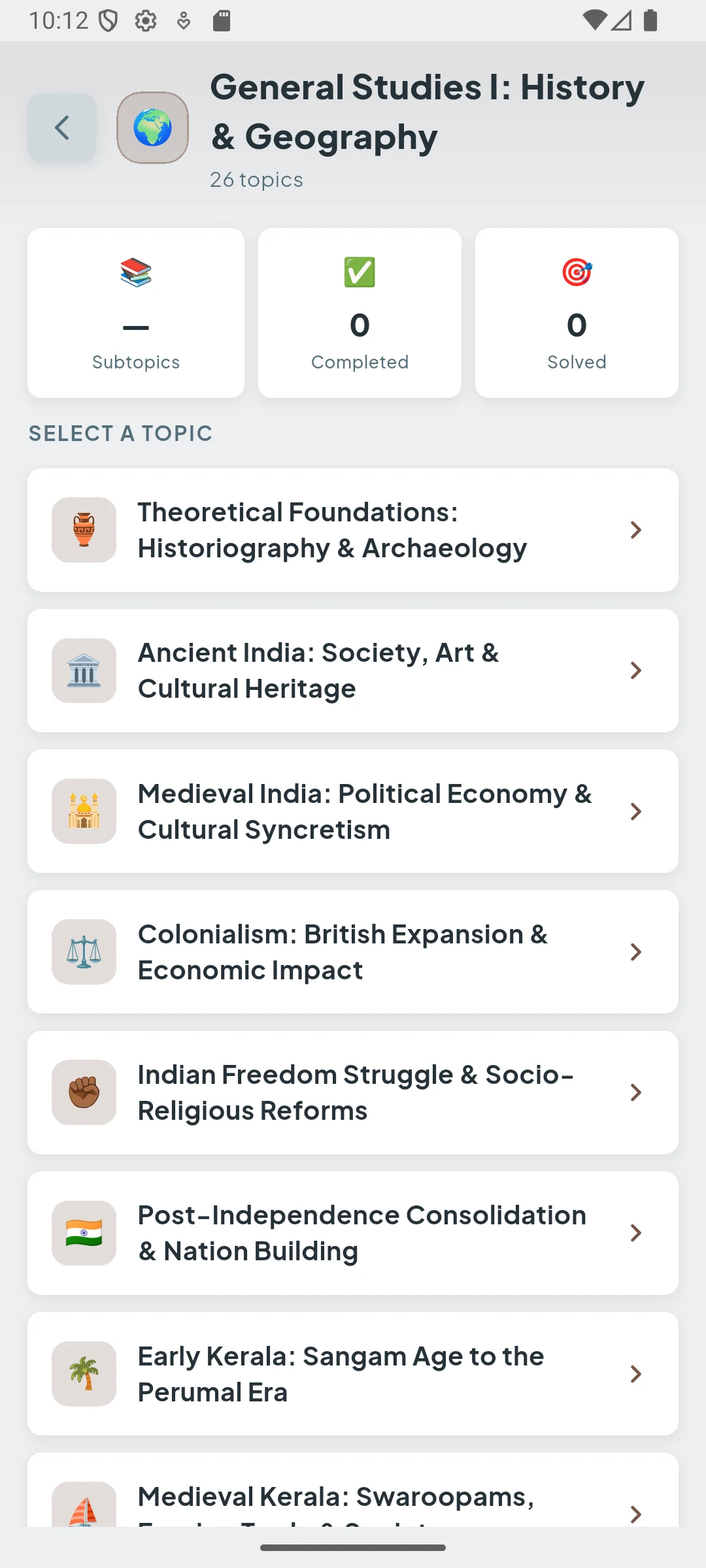 SSC CGL Exam Preparation 2026 screenshot